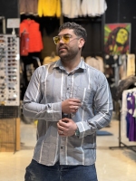 پیراهن پارچه درجه یک ضمانتی سبز کم رنگ